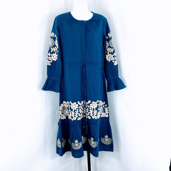 NWT - Roller Rabbit Margoa Peasant Dress - Picture 3 of 13